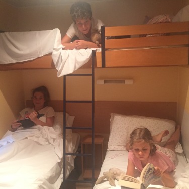 Bunk rooms for 3 worked well for us